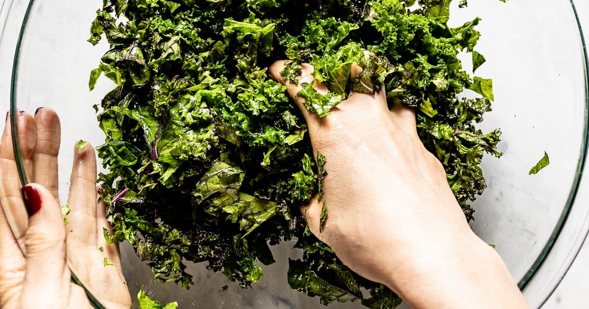 Massage Kale in 2 Minutes: Transform Tough Greens for Better Salads
